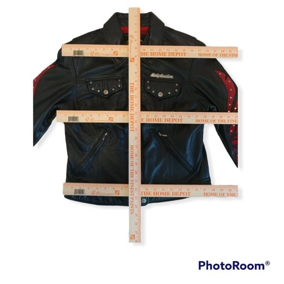 Women's Medium M Harley-Davidson Leather Jacket - Picture 8 of 8